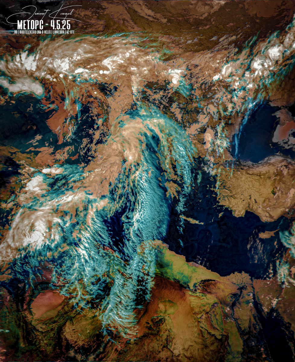 5.25 MetOpC avhrr 3 AVHRR 3b45 IR False Color